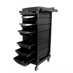 Тележка парикмахерская OKIRO F 080 A черная