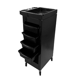 Тележка парикмахерская OKIRO SD 002 черная
